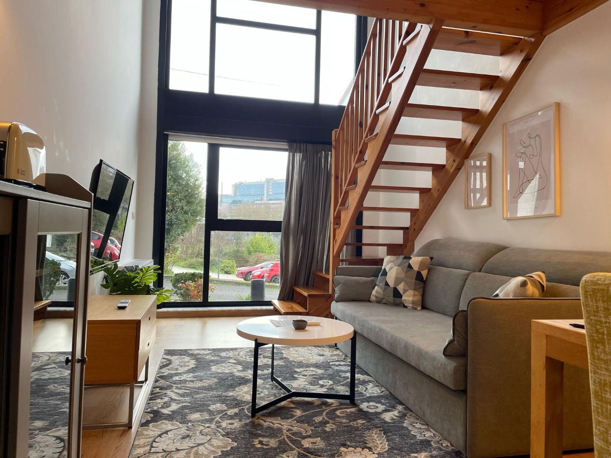 Apartamentos Ciudad Santiago Santiago de Compostela Dış mekan fotoğraf